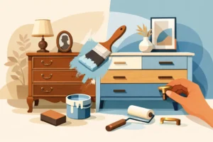 Cómo customizar muebles antiguos sin borrar su alma