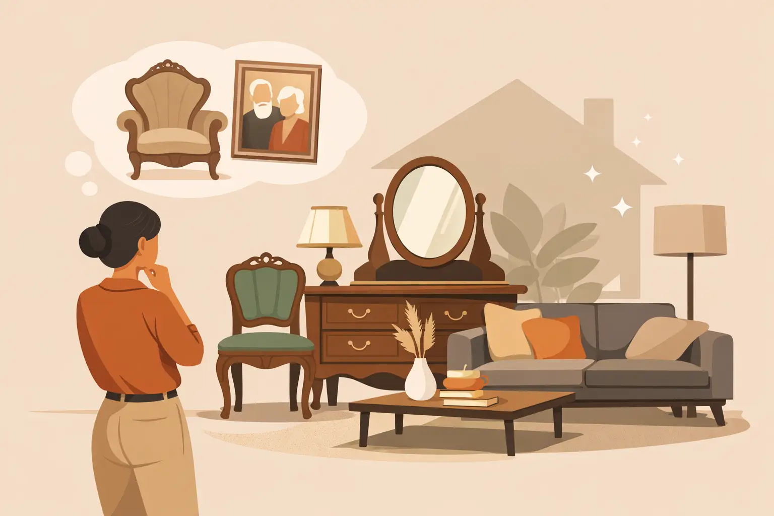 Qué hacer con muebles heredados sin perder su alma