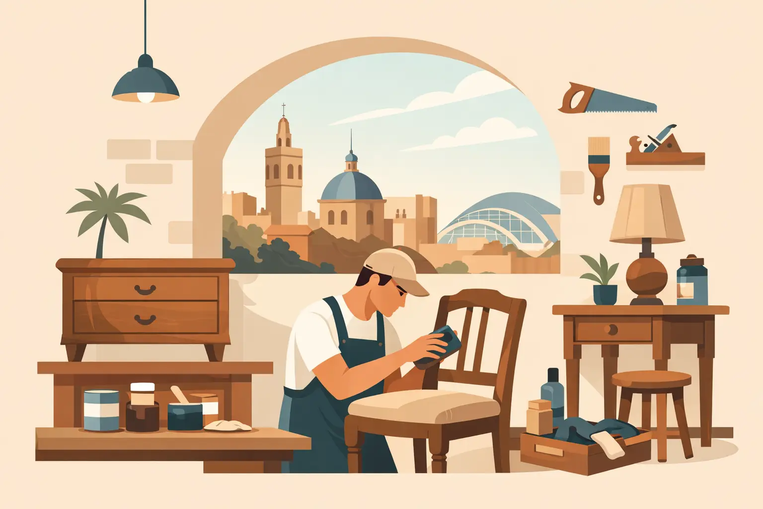Taller de restauración en Valencia para tus muebles