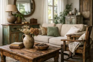 Muebles recuperados para decorar casa con alma